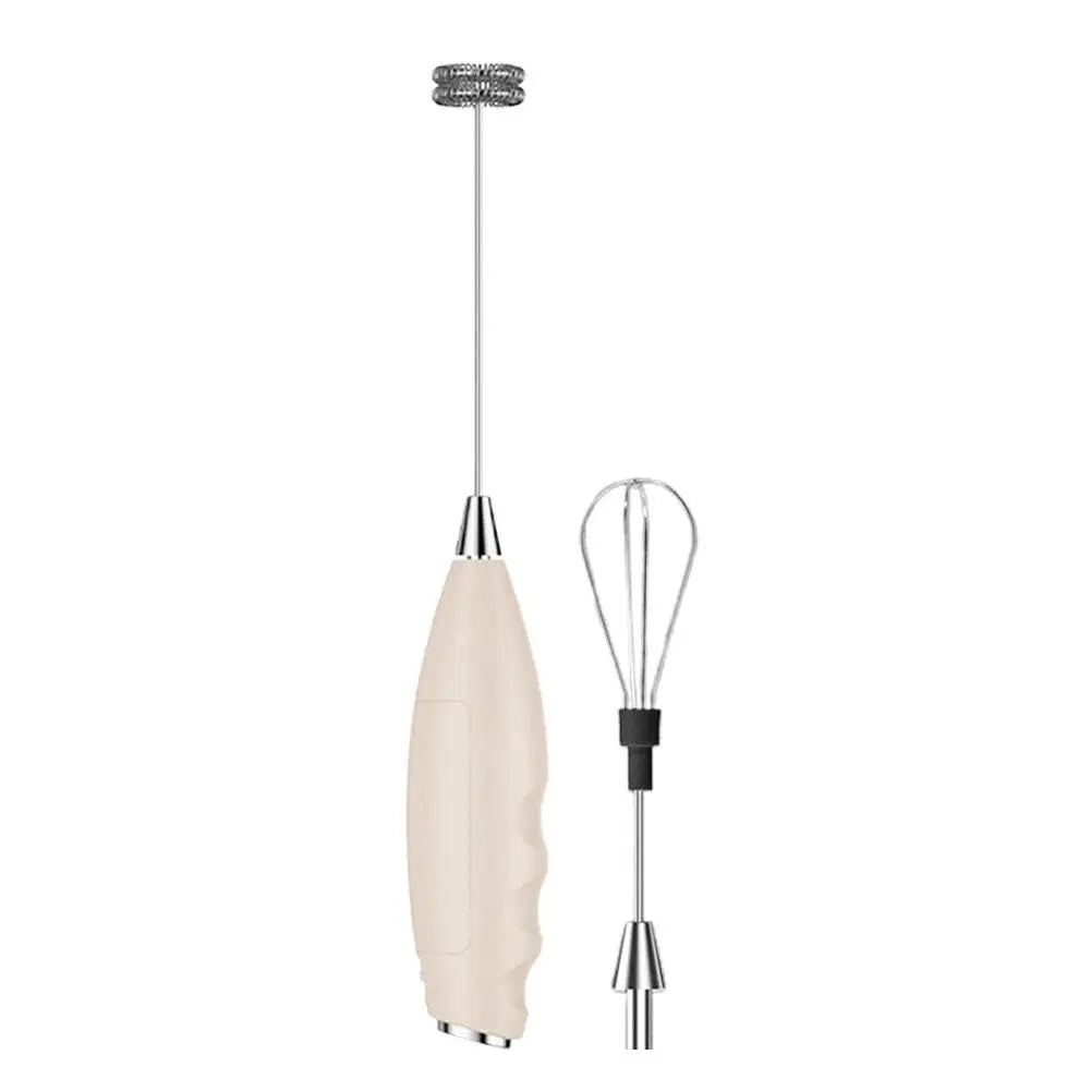 Electric Milk Frother Handheld Battery Powered Coffee Whisk