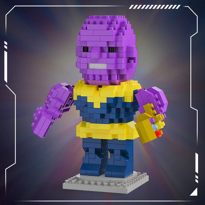 Marvel Building Block Figures Micro Superhero Toys