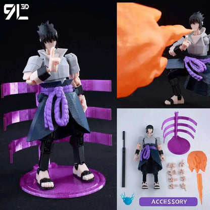 Poseable Anime Figure 3D Multi-Jointed Action Model Toy