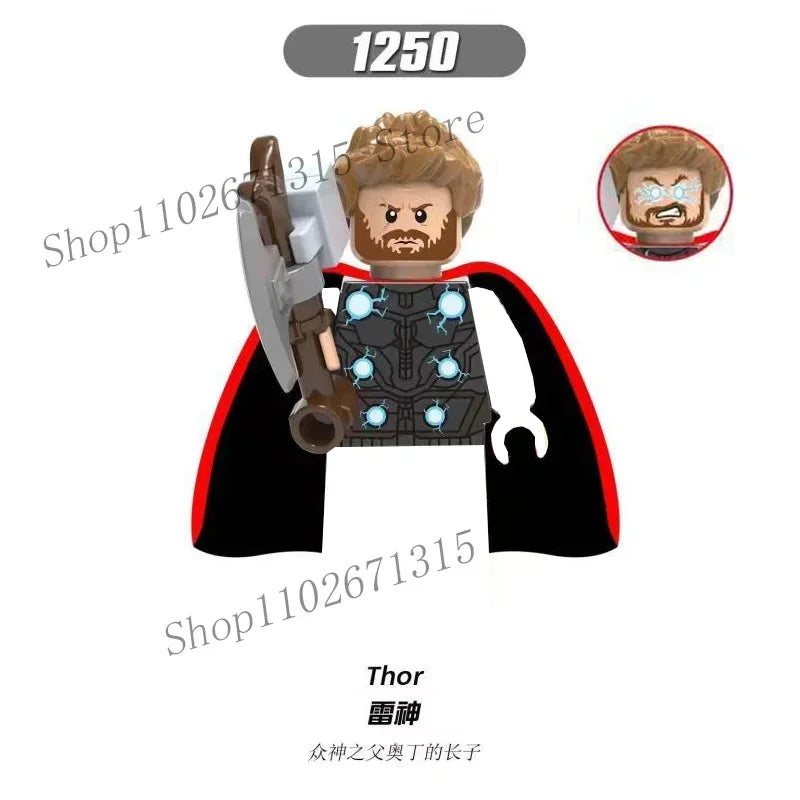 Marvel Avengers Building Block Figures Superhero Bricks