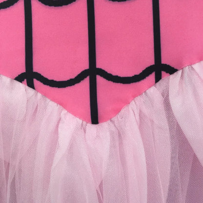 Girls Pink Halloween Costume Dress for Cosplay & Parties