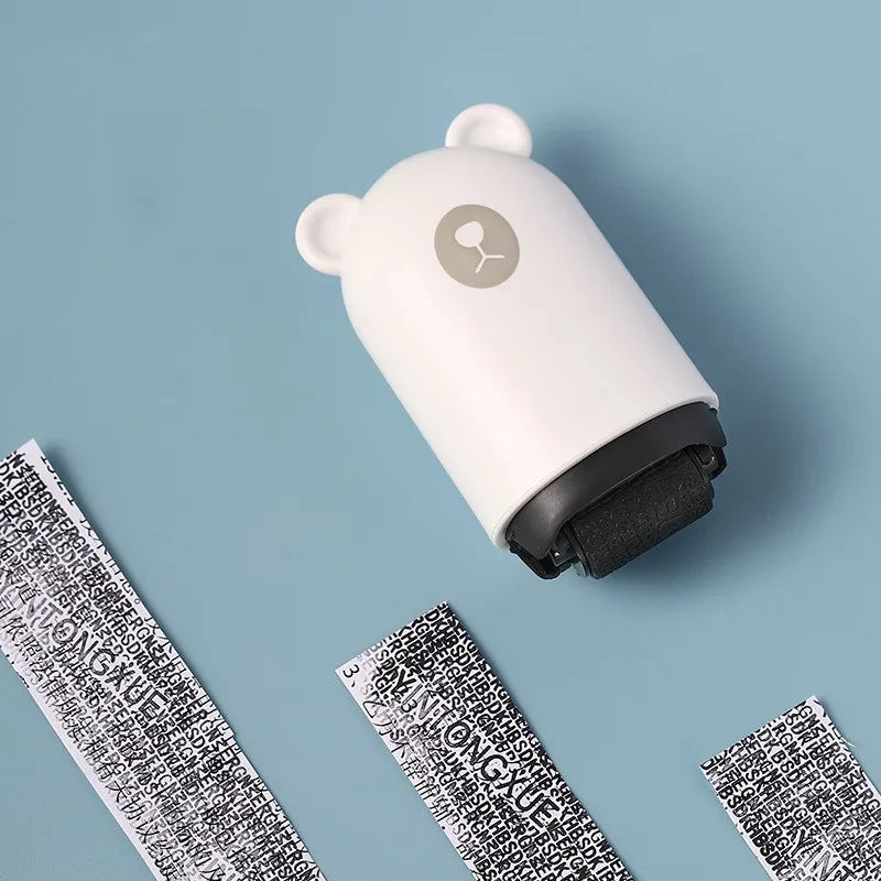 Privacy Protection Stamp Roller for Covering Personal Information
