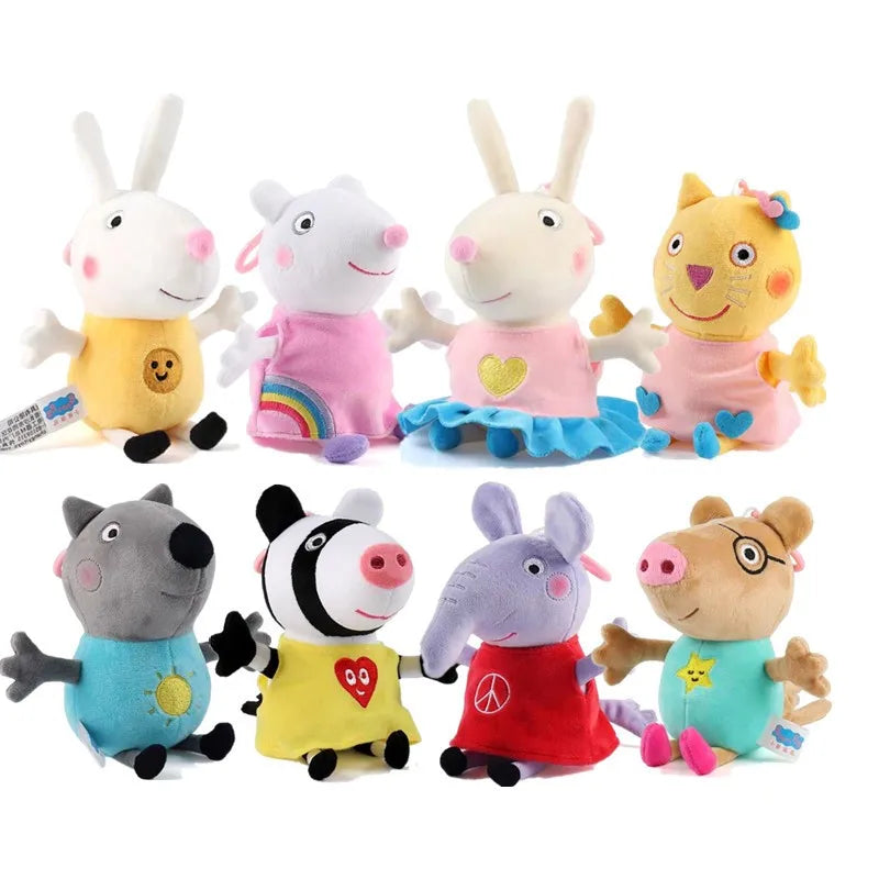 Cartoon Plush Doll 19cm Soft Stuffed Animal Toy