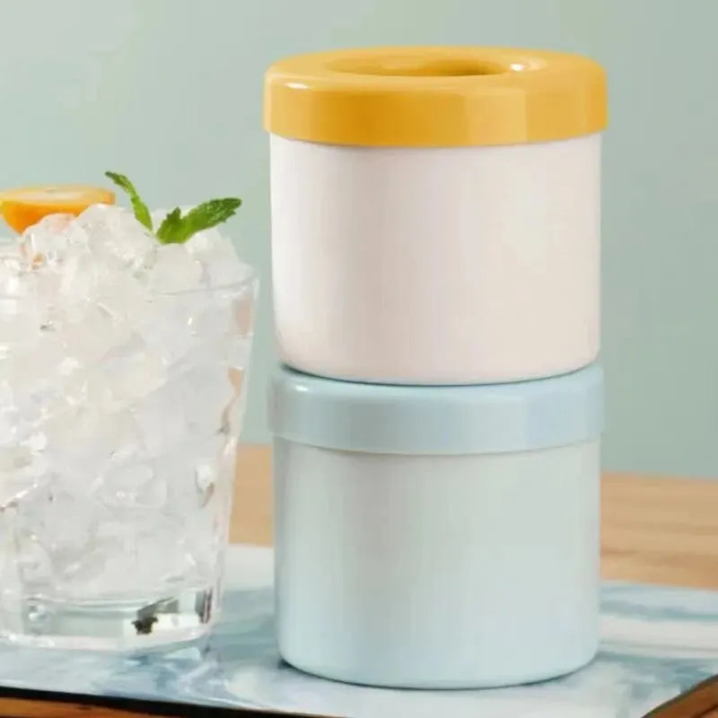 Silicone Ice Cube Mold Round DIY Ice Maker Cup