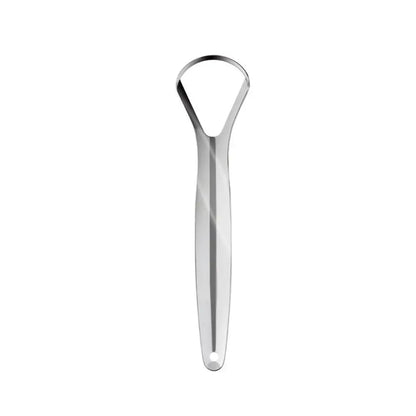Stainless Steel Tongue Scraper Reusable Oral Hygiene Cleaner