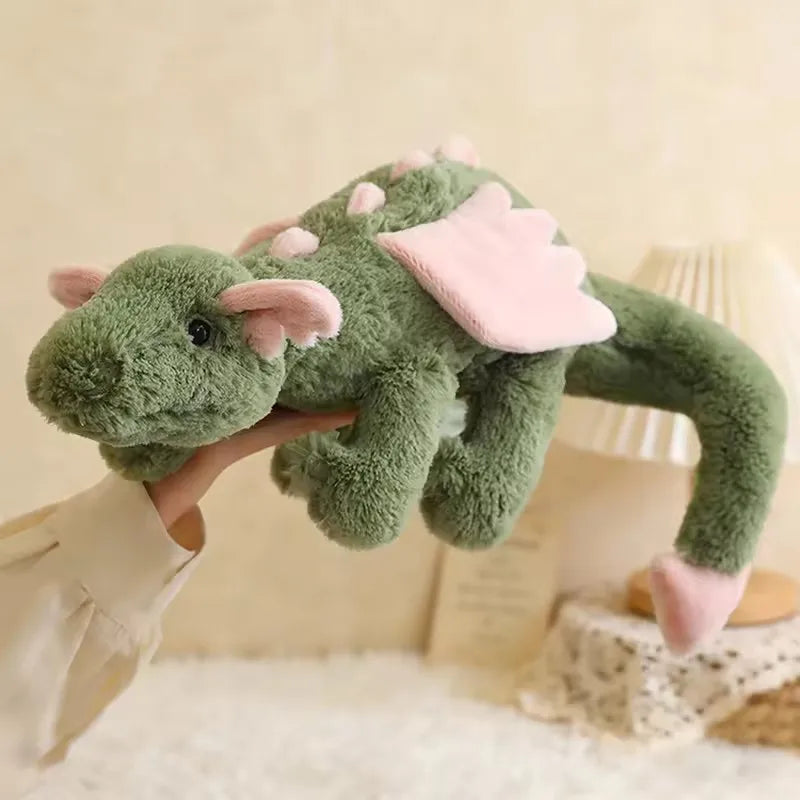 Purple Dragon Plush Toy 55cm Soft Stuffed Dragon Doll