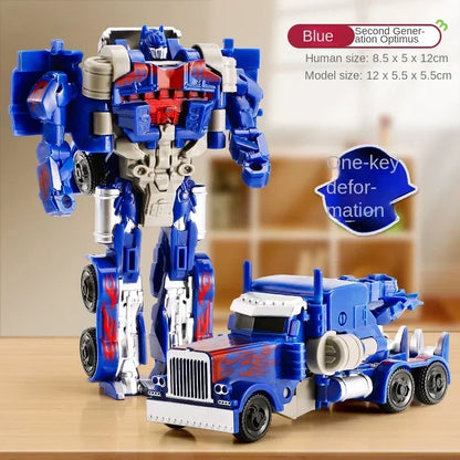 Transforming Robot Car Toy One Step Conversion Vehicle