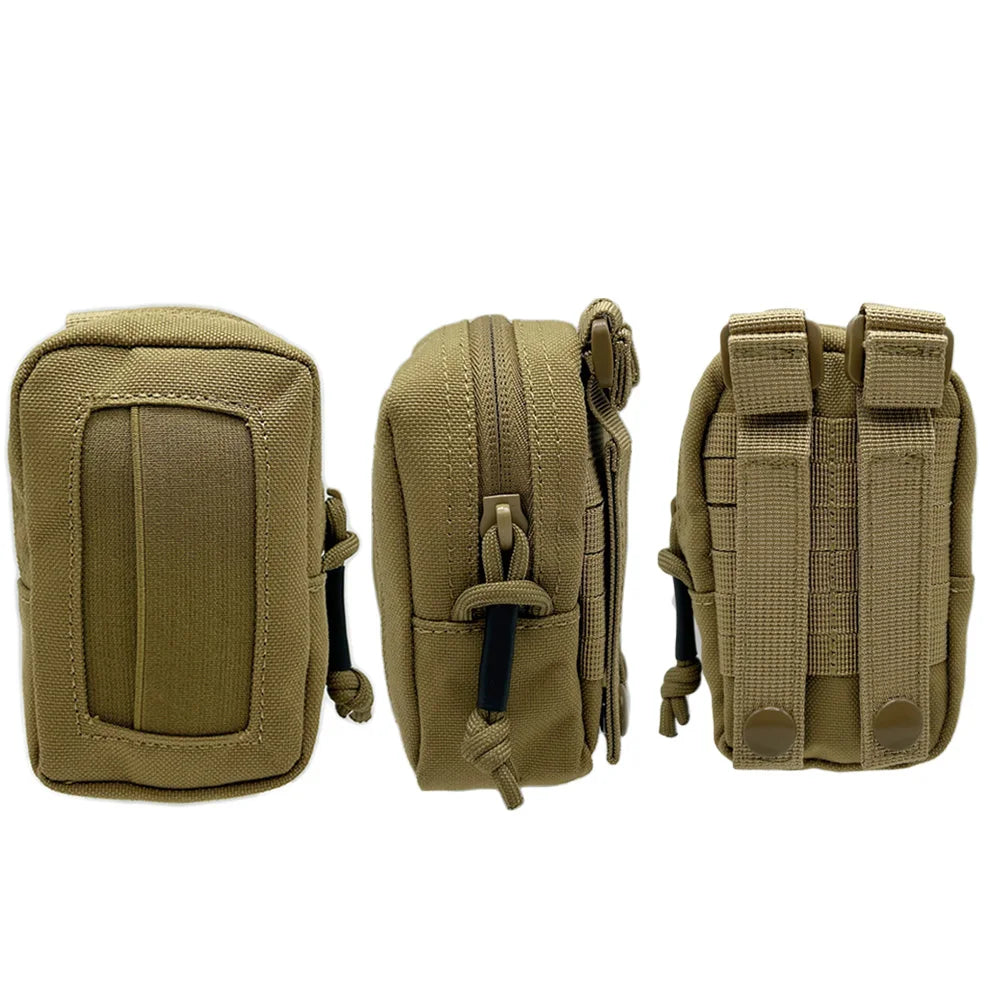 Disposable Glove Pouch Nylon MOLLE Belt Carrier for EMT & Tactical Use