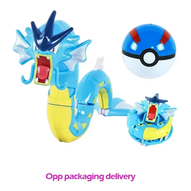 Pokémon Figure Toy Deform Poke ball Action Figure Set