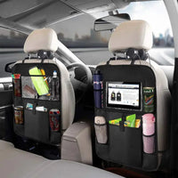 Car Backseat Organizer with Tablet Holder and Storage Pockets