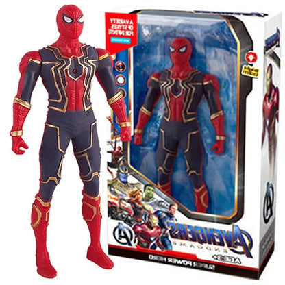 Superhero Action Figure 17cm Luminous Collectible Model Toy
