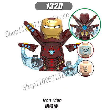 Marvel Avengers Building Block Figures Superhero Bricks