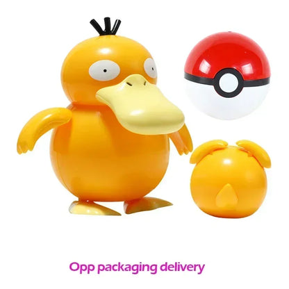 Pokémon Figure Toy Deform Poke ball Action Figure Set