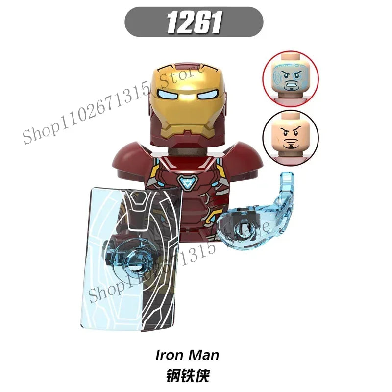 Marvel Avengers Building Block Figures Superhero Bricks