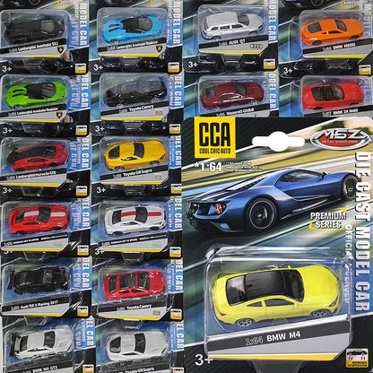 Diecast Model Car 1:64 Scale Alloy Mini Collectible Car