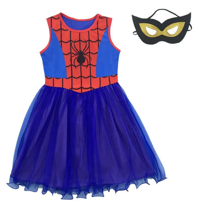 Girls Pink Halloween Costume Dress for Cosplay & Parties