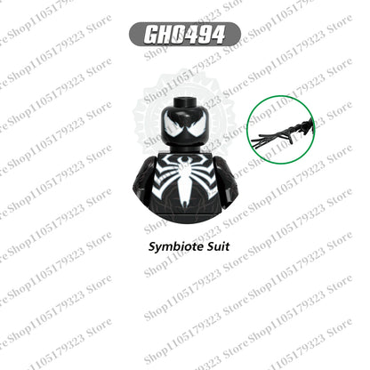 Superhero Building Block Figures Mini Brick Toys