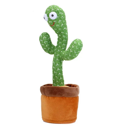 Dancing Cactus Toy Talking Singing Interactive Plush