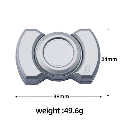 3-in-1 Metal Fidget Toy Spinner Slider Stress Relief EDC