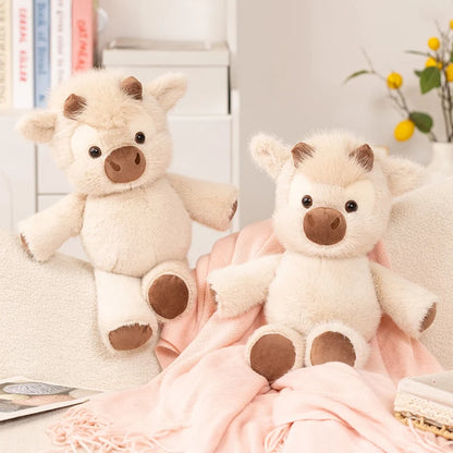 Highland Cow Plush Toy Soft Fluffy Stuffed Toy