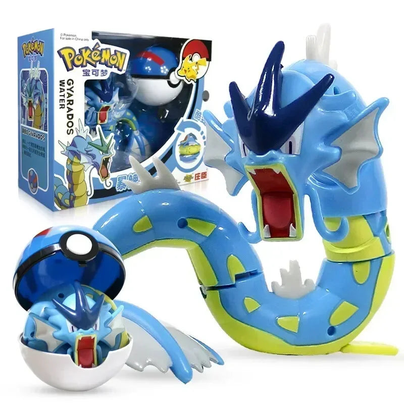 Pokémon Figure Toy Deform Poke ball Action Figure Set