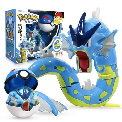 Pokémon Figure Toy Deform Poke ball Action Figure Set