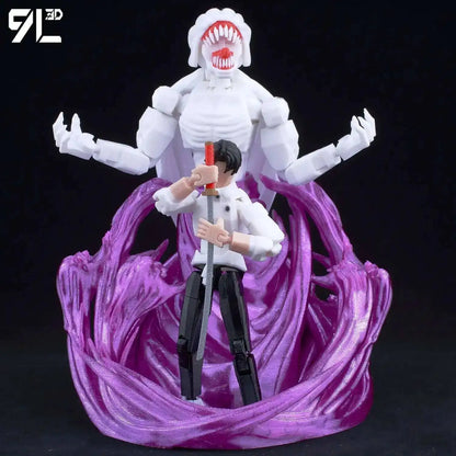 Poseable Anime Figure 3D Multi-Jointed Action Model Toy