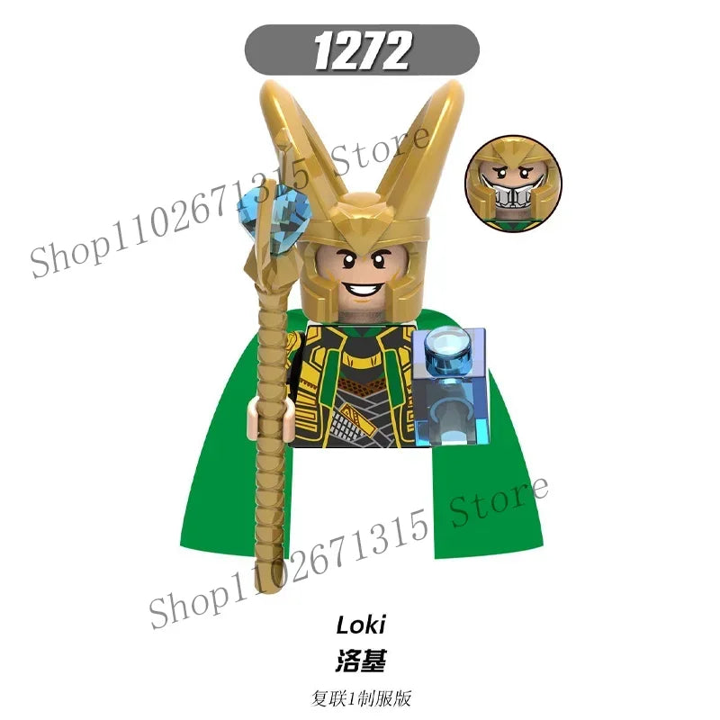 Marvel Avengers Building Block Figures Superhero Bricks