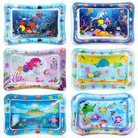 Baby Water Play Mat Inflatable Tummy Time Activity Mat