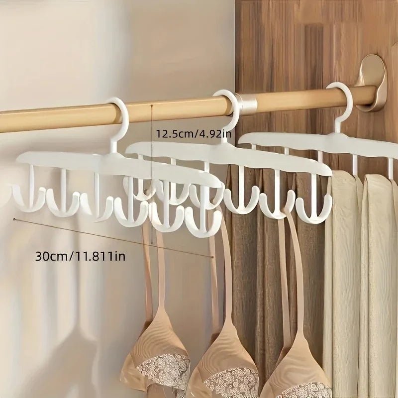 Rotating Clothes Hanger 12 Hook Space Saving Closet Organizer