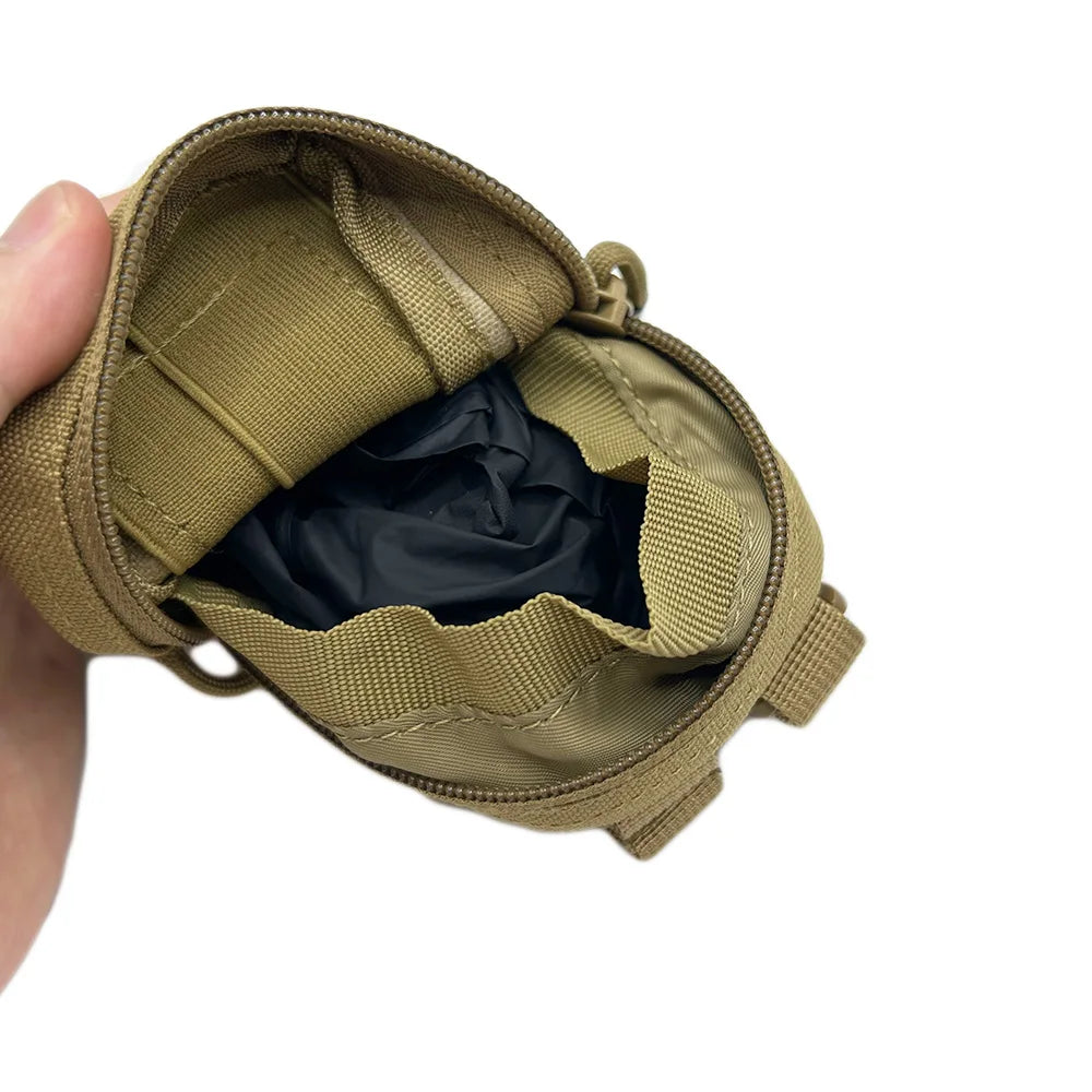 Disposable Glove Pouch Nylon MOLLE Belt Carrier for EMT & Tactical Use