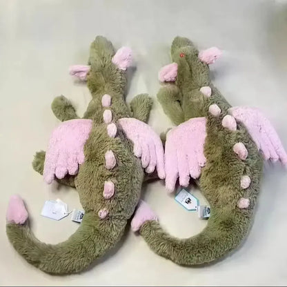 Purple Dragon Plush Toy 55cm Soft Stuffed Dragon Doll