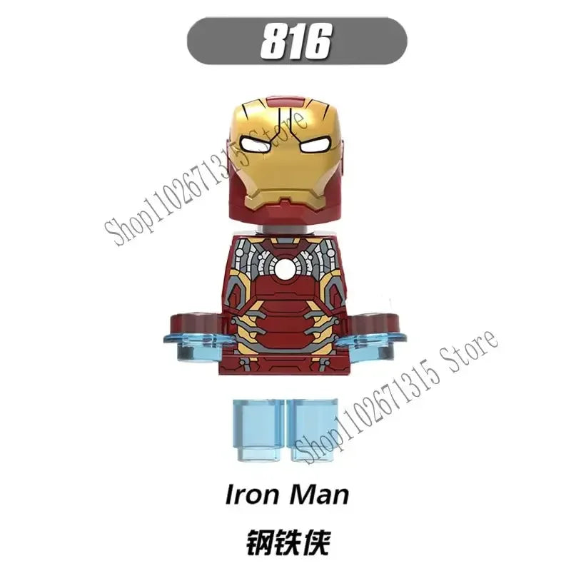 Marvel Avengers Building Block Figures Superhero Bricks