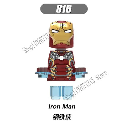 Marvel Avengers Building Block Figures Superhero Bricks