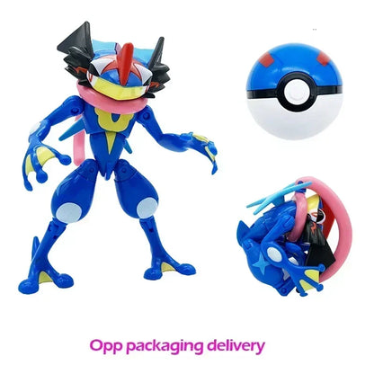 Pokémon Figure Toy Deform Poke ball Action Figure Set