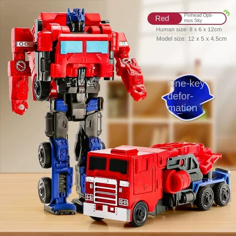Transforming Robot Car Toy One Step Conversion Vehicle