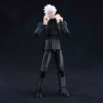 Poseable Anime Figure 3D Multi-Jointed Action Model Toy