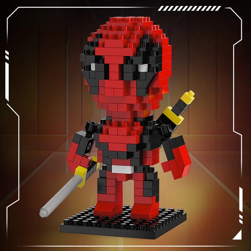 Marvel Building Block Figures Micro Superhero Toys