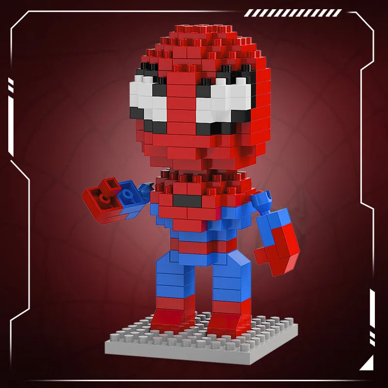 Marvel Building Block Figures Micro Superhero Toys