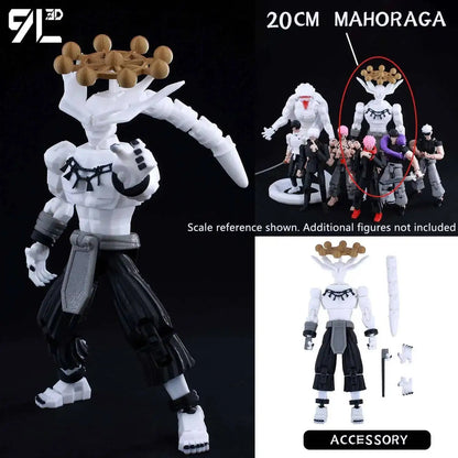 Poseable Anime Figure 3D Multi-Jointed Action Model Toy