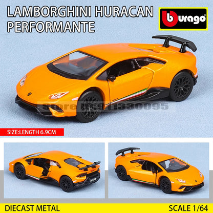 1:64 Diecast Car Model – Alloy Pull Back Collectible Toy