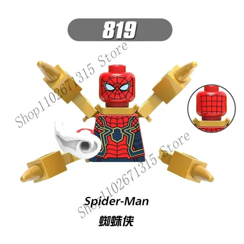 Marvel Avengers Building Block Figures Superhero Bricks
