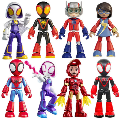 Assembly Action Figure 12cm Blind Box Building Block Toy Model