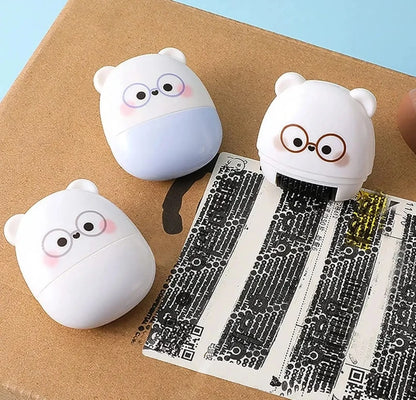Privacy Protection Stamp Roller for Covering Personal Information