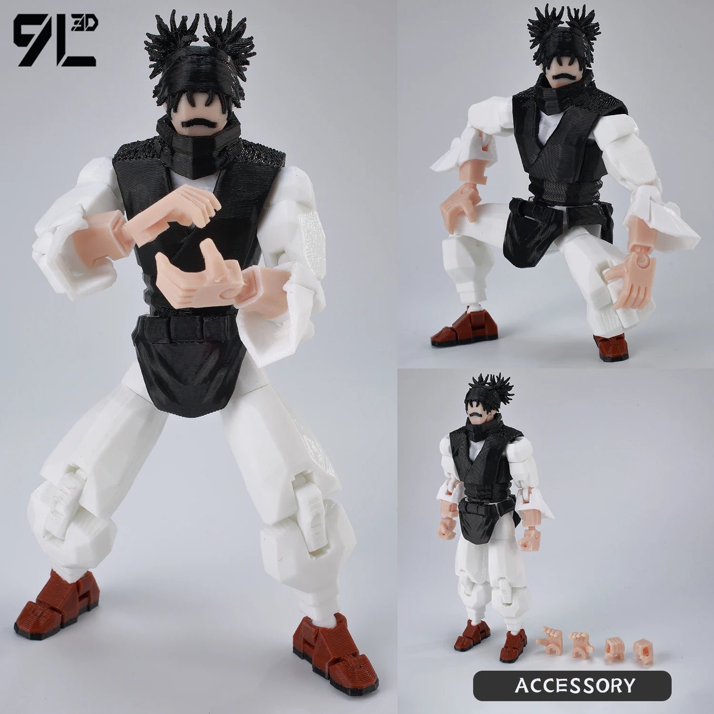 Titan 13 Action Figure 14cm Poseable Robot Model