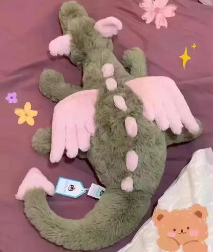 Purple Dragon Plush Toy 55cm Soft Stuffed Dragon Doll