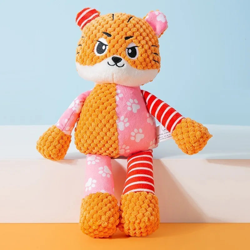 Dog Squeaky Toy Plush Interactive Chew Toy for Dogs