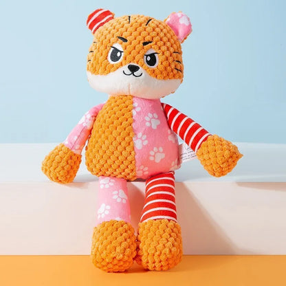 Dog Squeaky Toy Plush Interactive Chew Toy for Dogs
