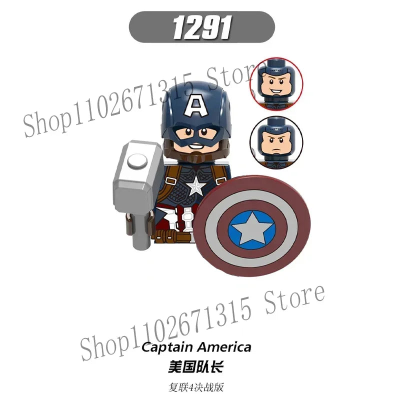 Marvel Avengers Building Block Figures Superhero Bricks
