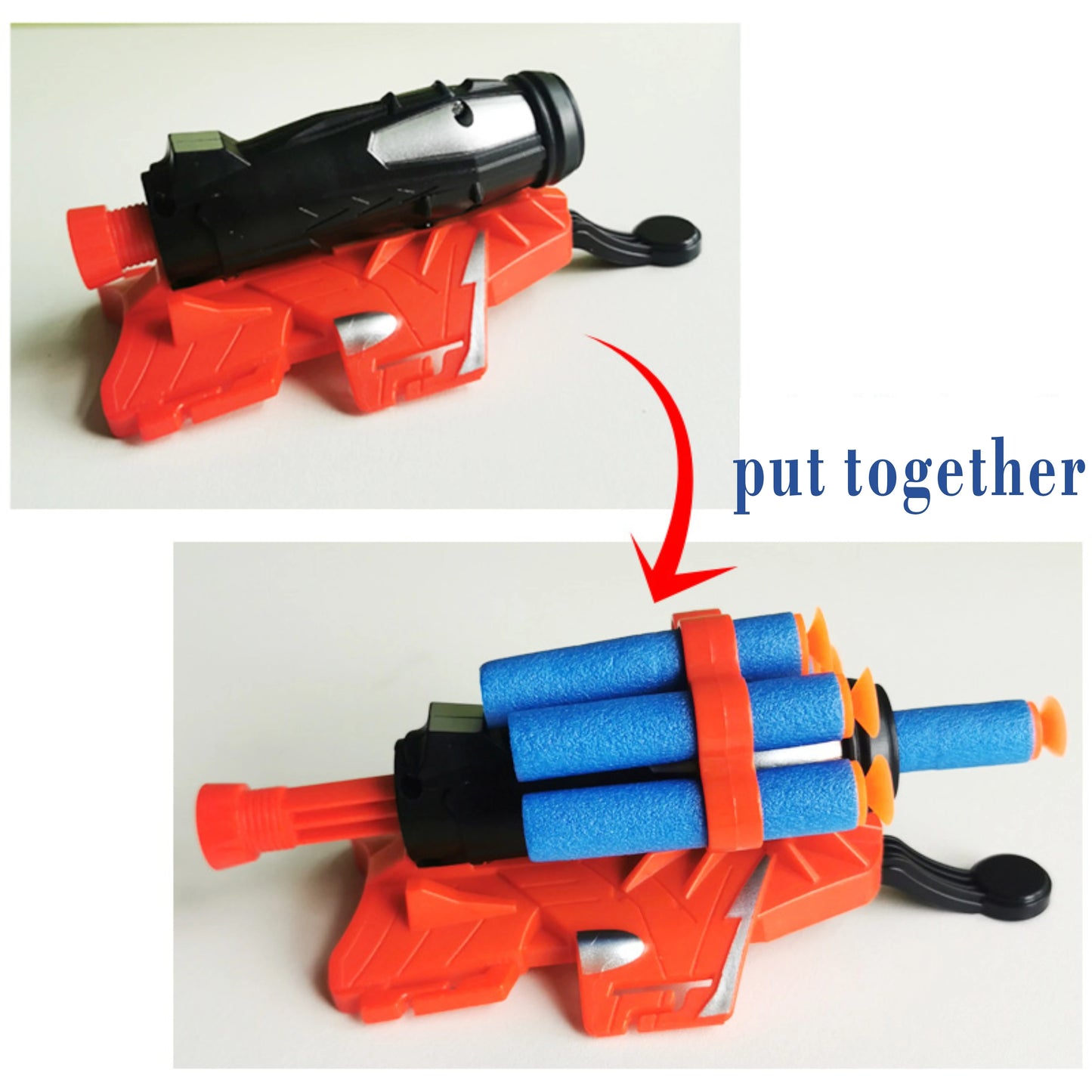 Spider Web Shooter Toy Glove Set with Foam Web Launcher